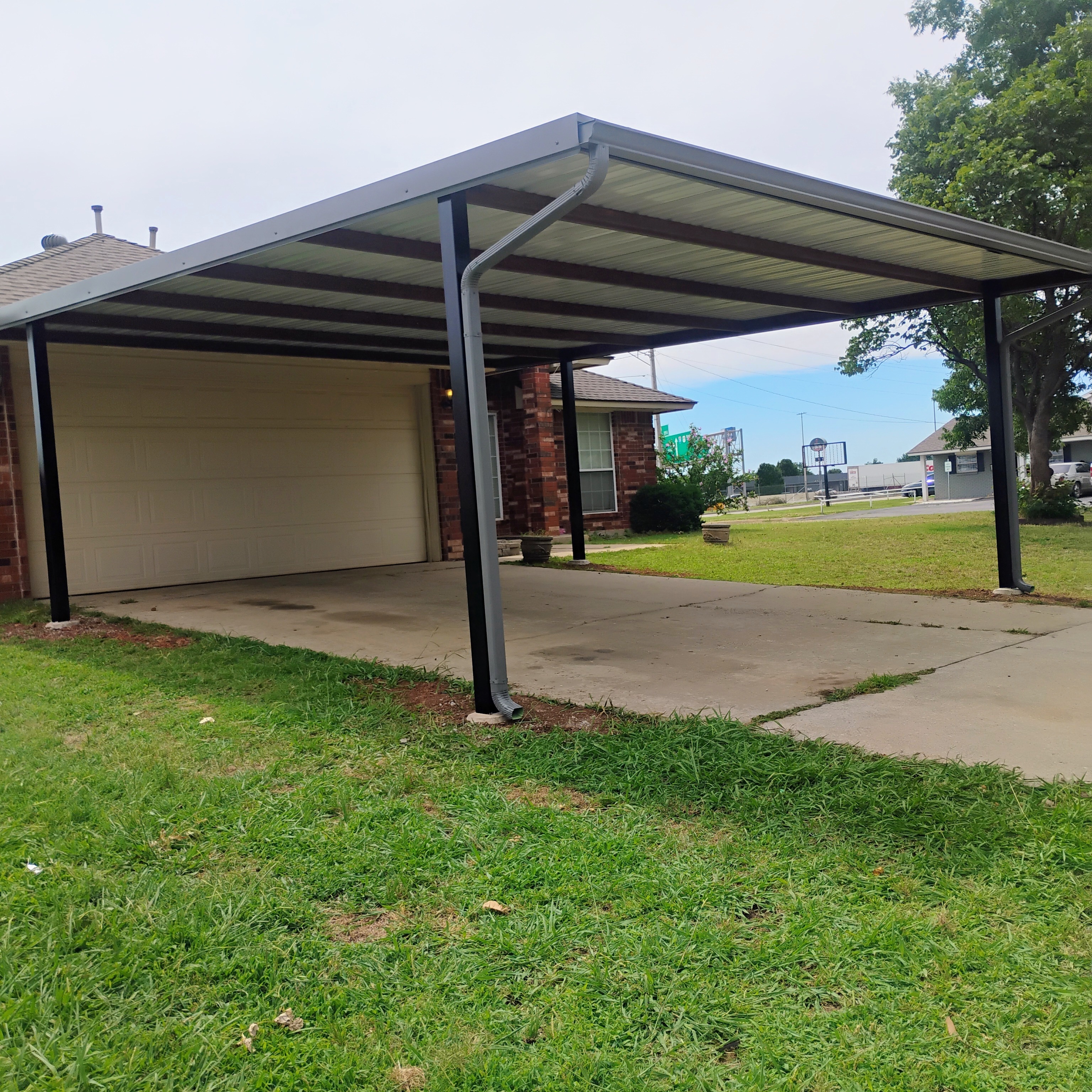 Metal carport by Forever Carports